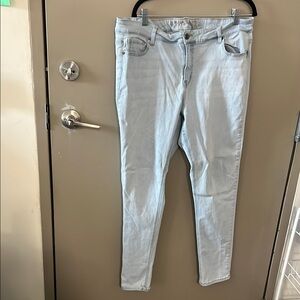 Pre-owned Wax Jeans Light Blue Women's Jeans size 22 (Stretchy)